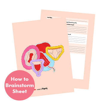PP How to Brainstorm Sheet