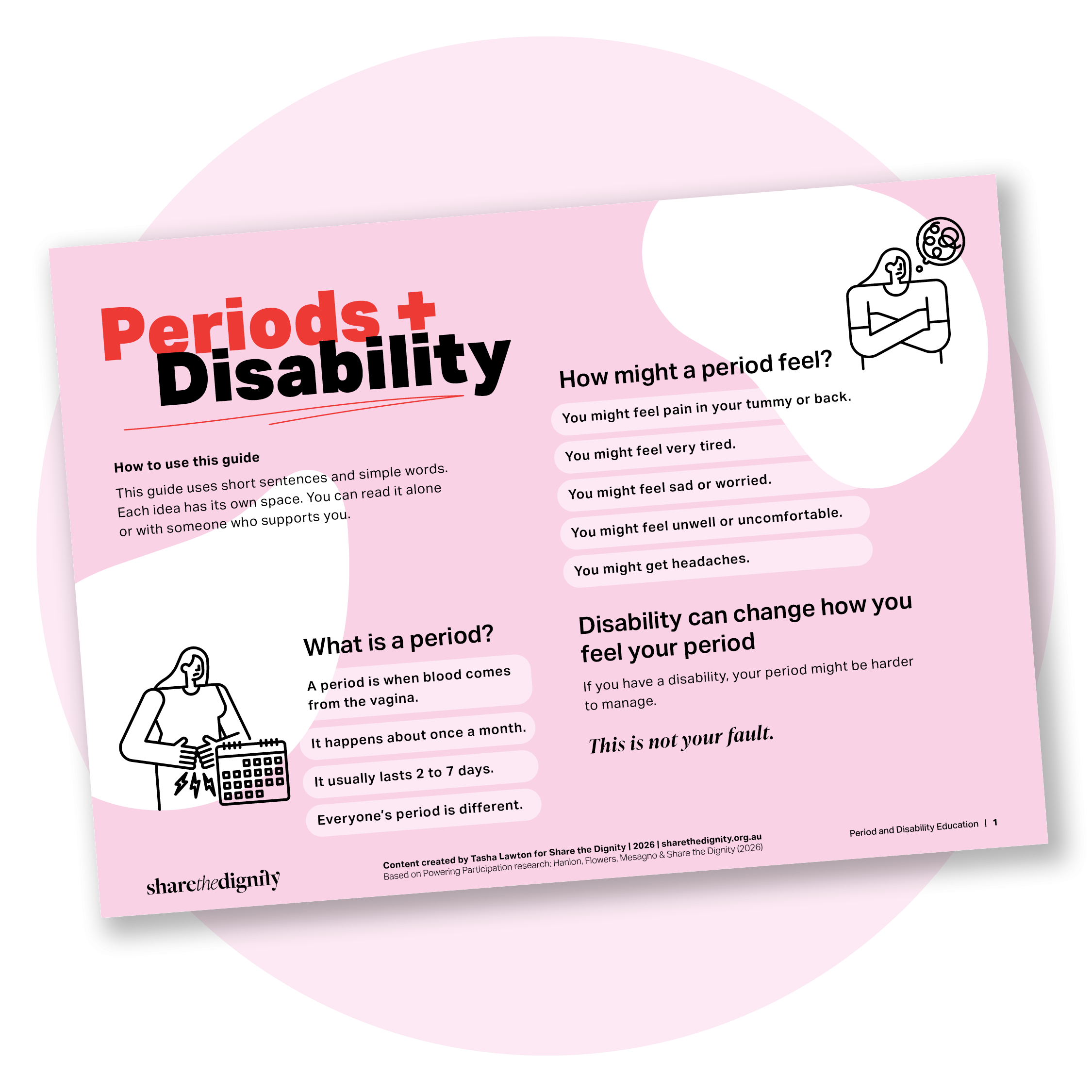 01. Periods-Disability - Easy Read