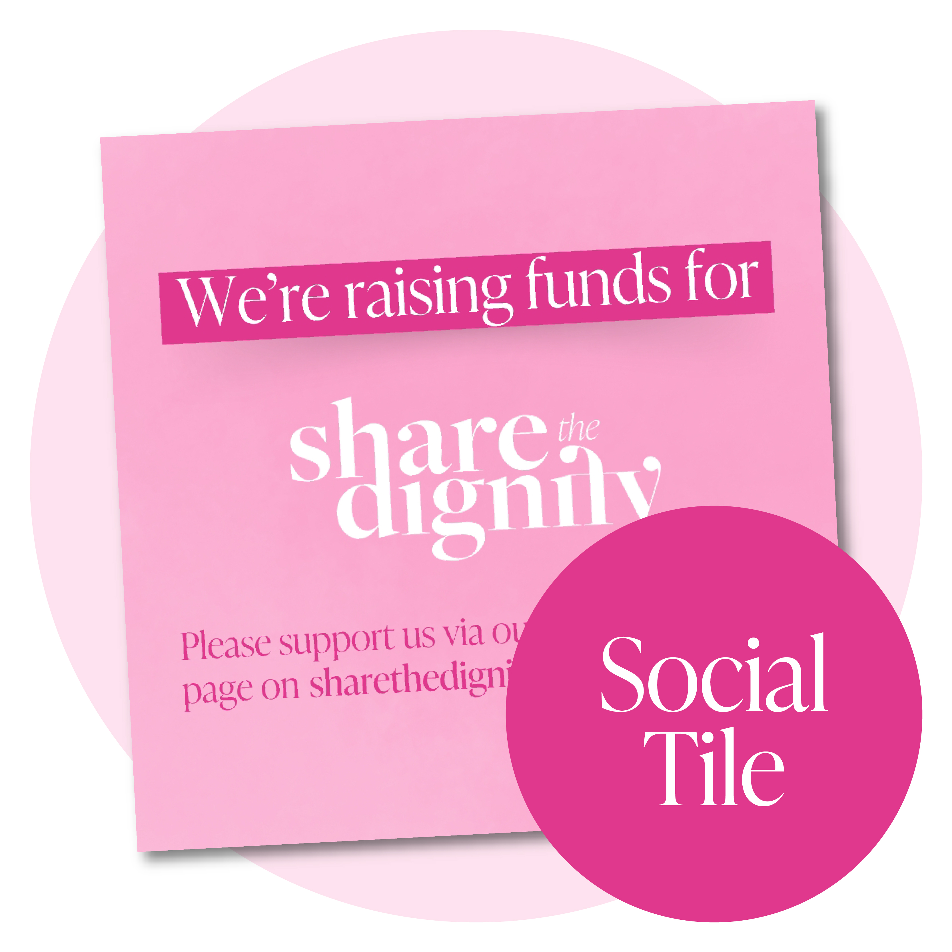 HYOF - We're raising funds - Social Tile