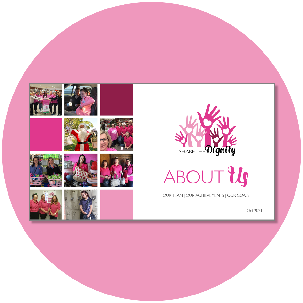 Share the Dignity - About Us PPT